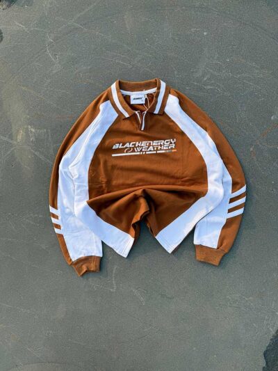 oversized full sleeve collar t shirt – cut & sew streetwear